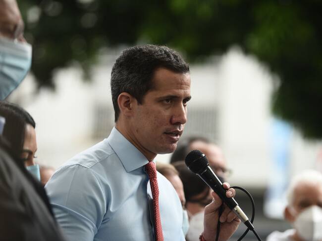 Juan Guaidó. (Photo by Carolina Cabral/Getty Images)