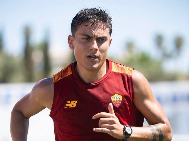 Paulo Dybala, jugador de Roma. Foto: Twitter @OfficialASRoma