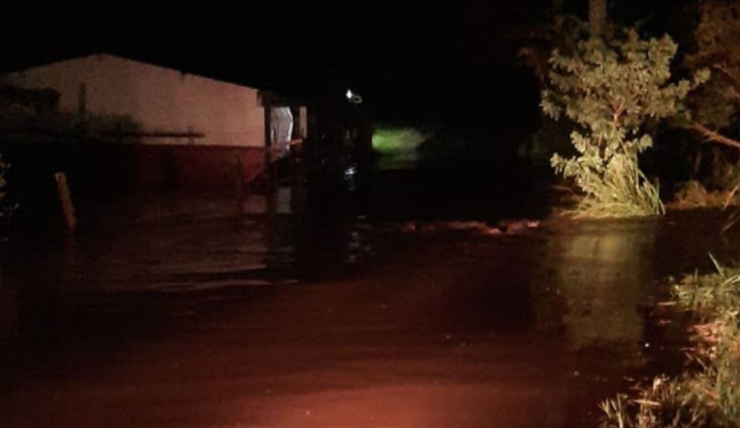 Imagen de referencia desbordamiento de quebrada