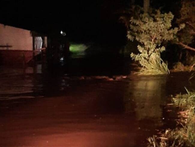 Imagen de referencia desbordamiento de quebrada