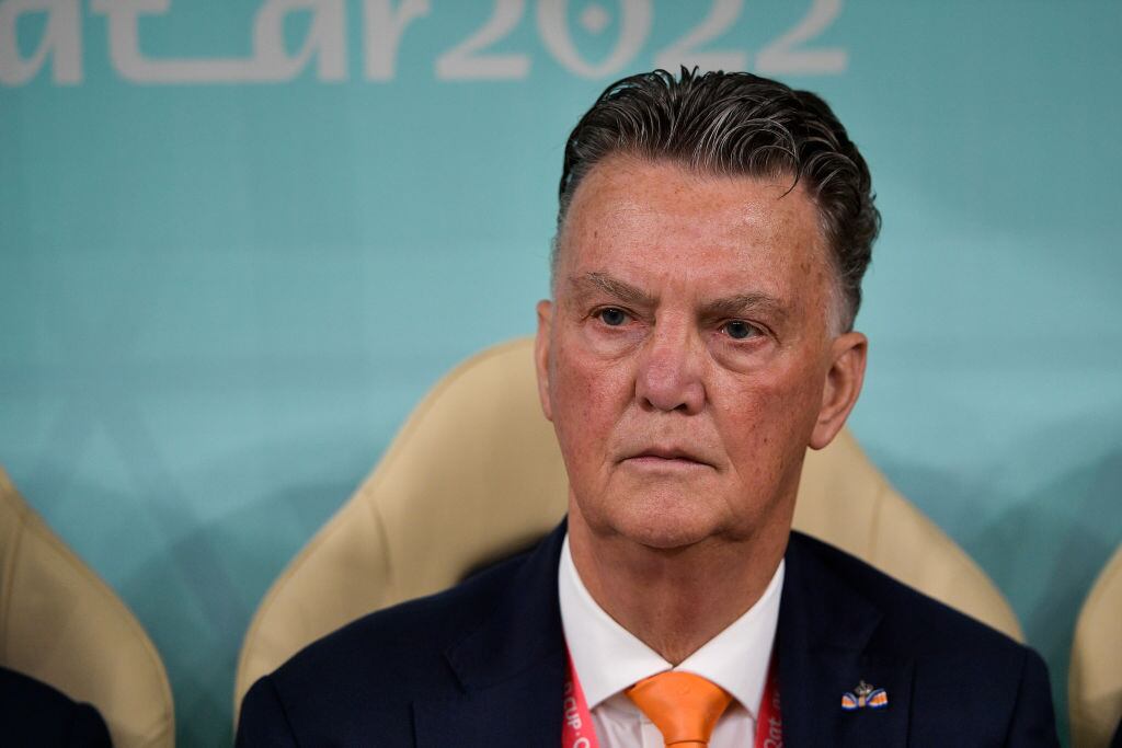 Louis van Gaal, entrenador de Países Bajos. Foto: Pablo Morano/BSR Agency/Getty Images