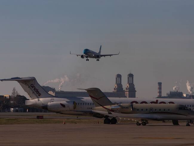 Aeropuerto en Argentina. (Photo by Matías Baglietto/NurPhoto via Getty Images)