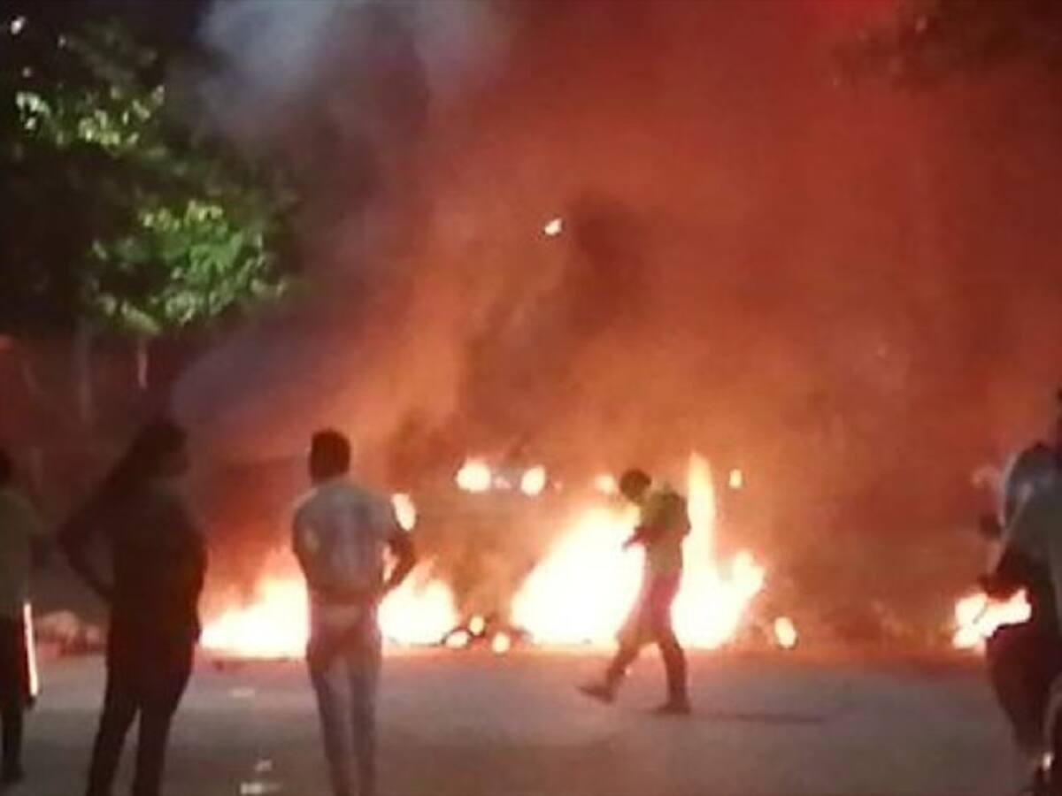 Quince heridos dejaron los desmanes al interior de la UIS en Bucaramanga