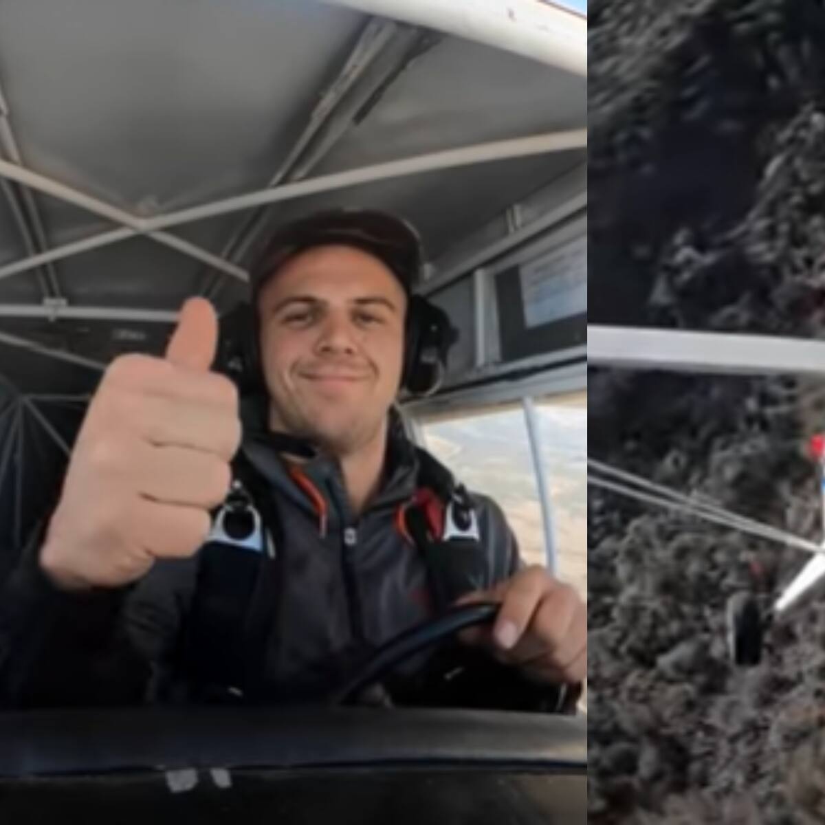 Youtuber pagará cárcel por estrellar avioneta contra una montaña: “fui irresponsable”
