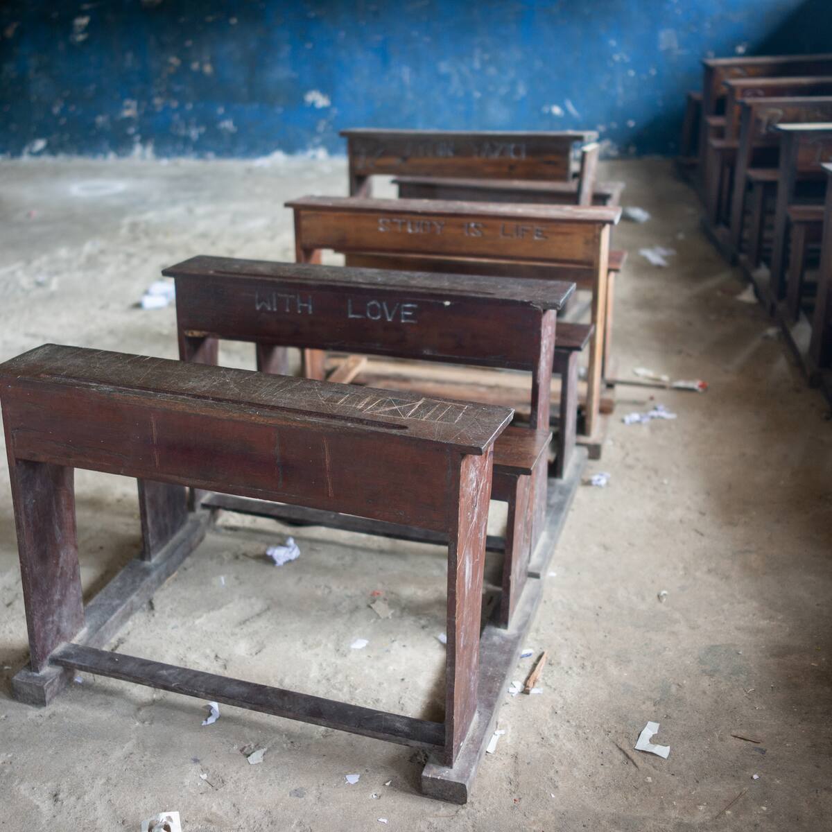 Los colegios del Amazonas parecen del siglo pasado por abandono y falta de internet