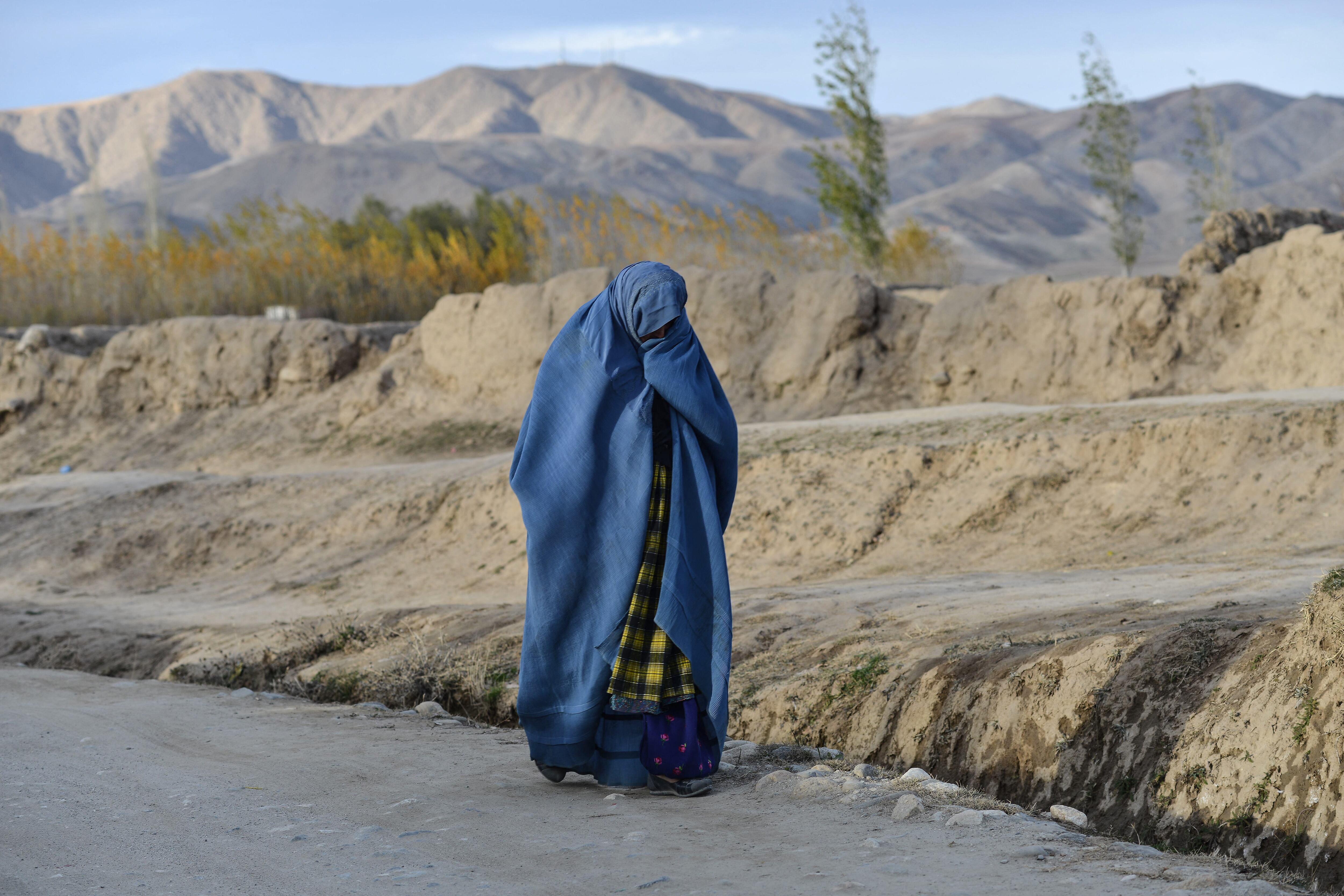 Mujere en Afganistán FOTO:  OMER ABRAR/AFP via Getty Images