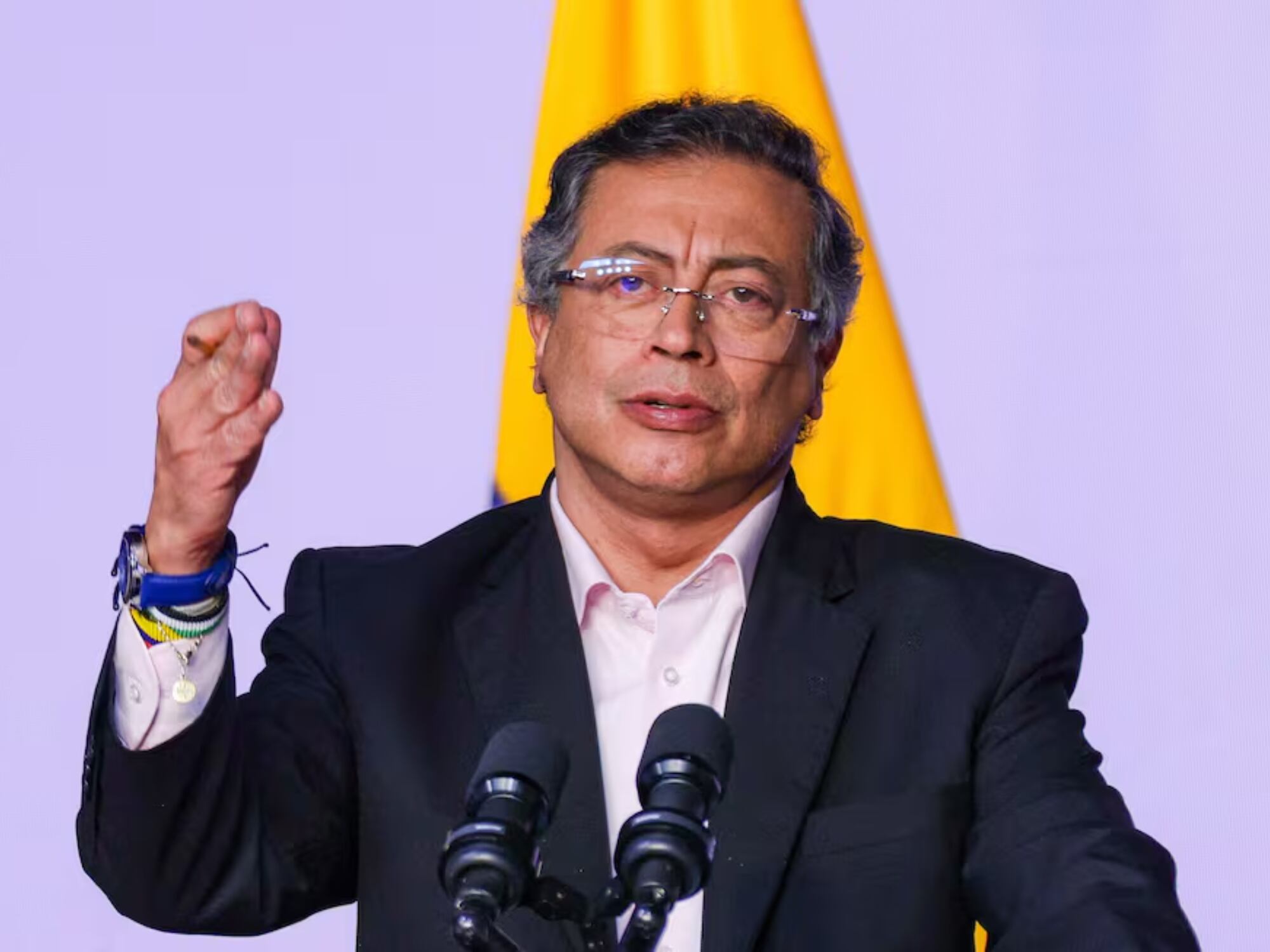 Gustavo Petro en Colombia.