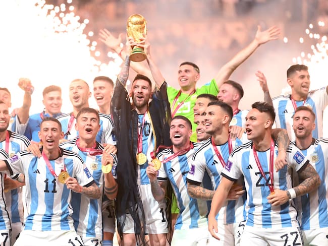 Argentina ganó el Mundial 2022. Foto: Getty Images.