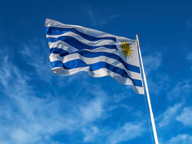 Bandera de Uruguay. Foto: Getty Images