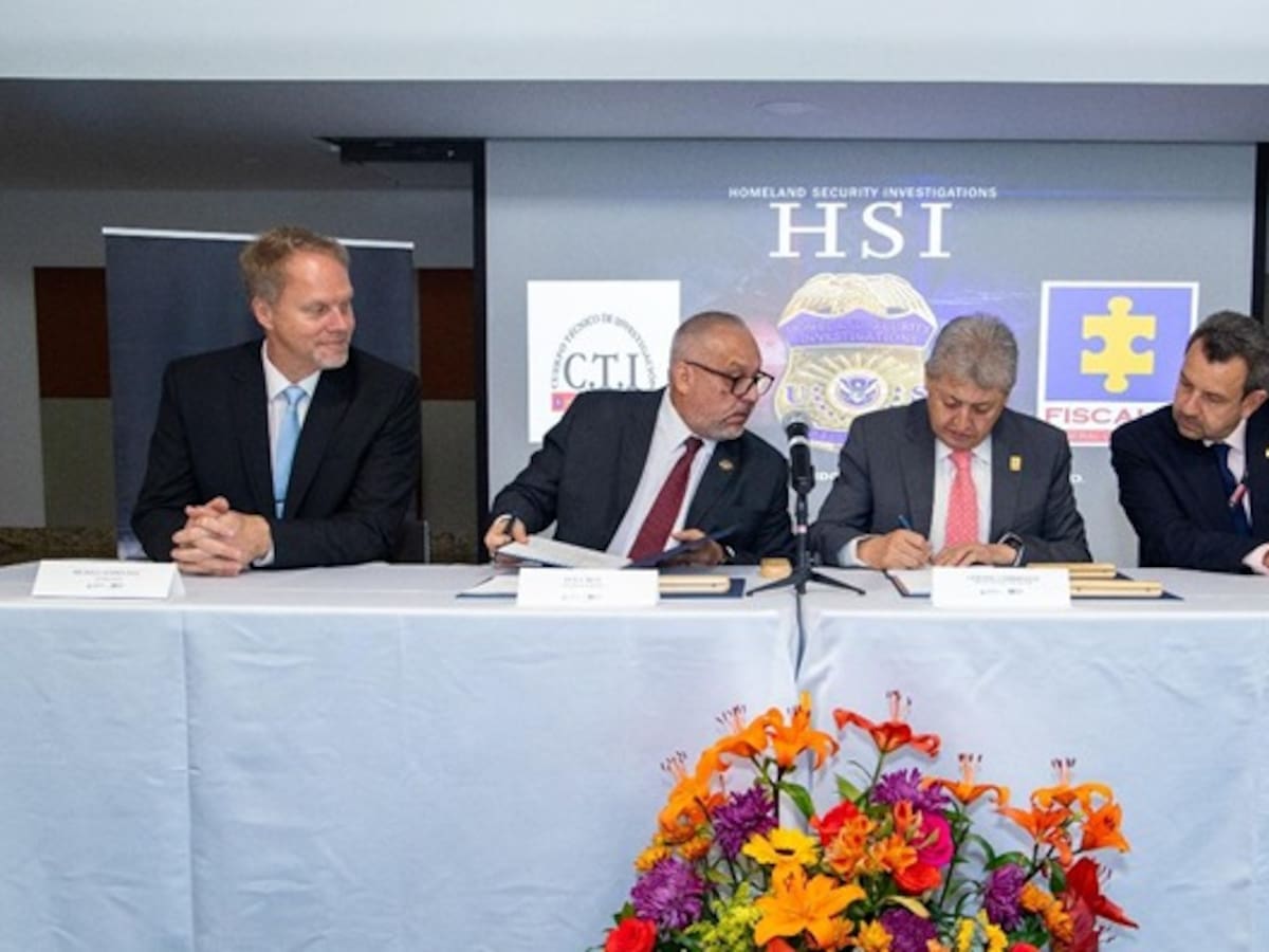 EE.UU. y Colombia firman acuerdo para crear nueva Unidad de Investigación Criminal