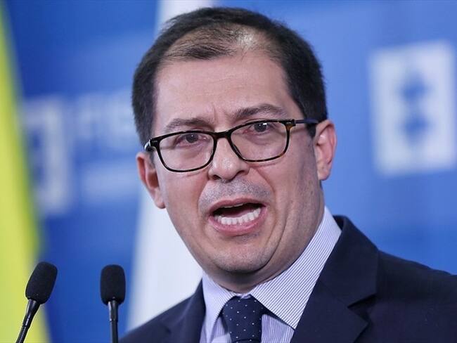 El fiscal general, Francisco Barbosa, ha sido blanco de críticas tras conocerse información sobre su viaje a San Andrés. Foto: Colprensa