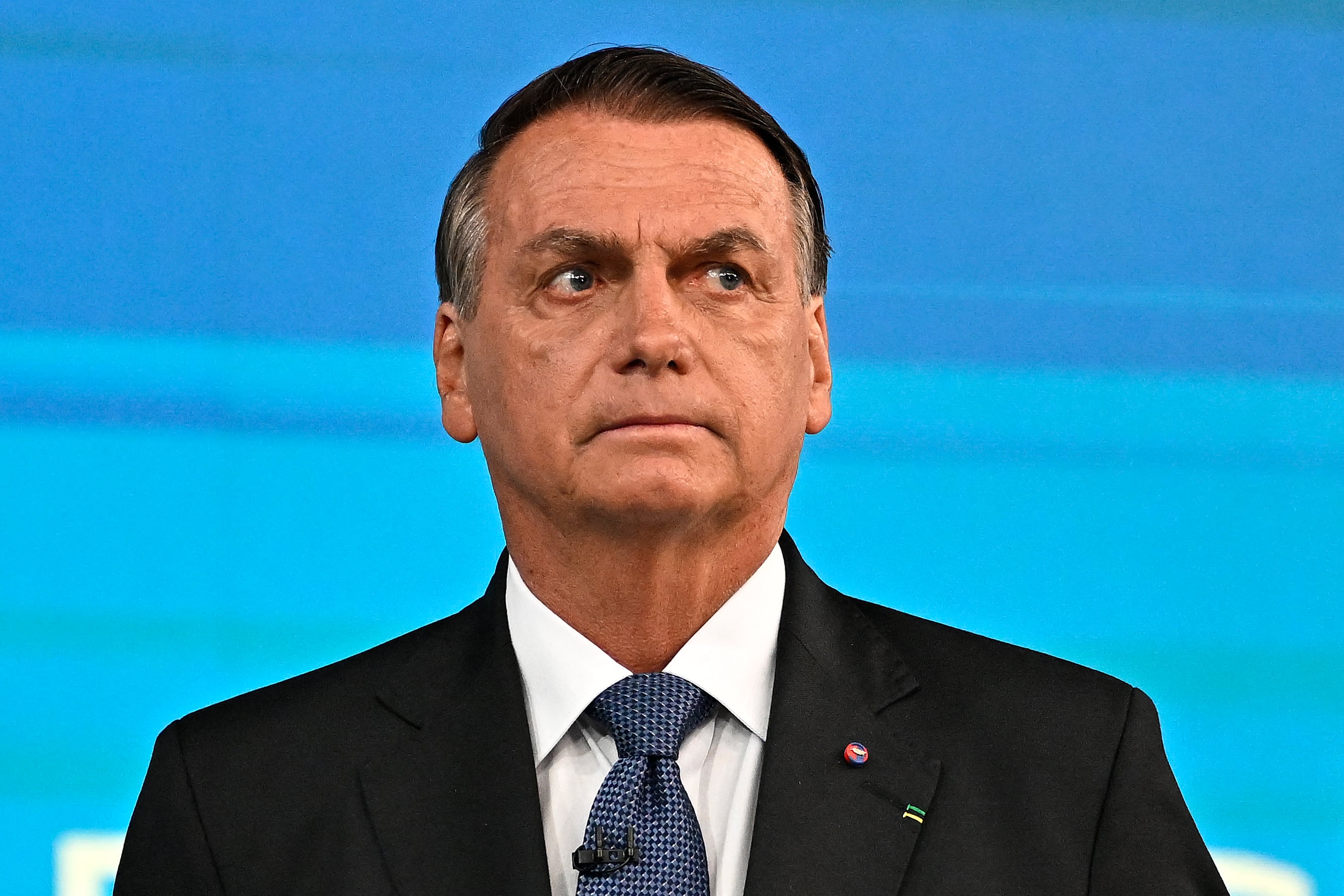 Juez instructor pidió al Supremo de Brasil que defina la fecha para juzgar a Bolsonaro. FOTO: MAURO PIMENTEL/AFP via Getty Images