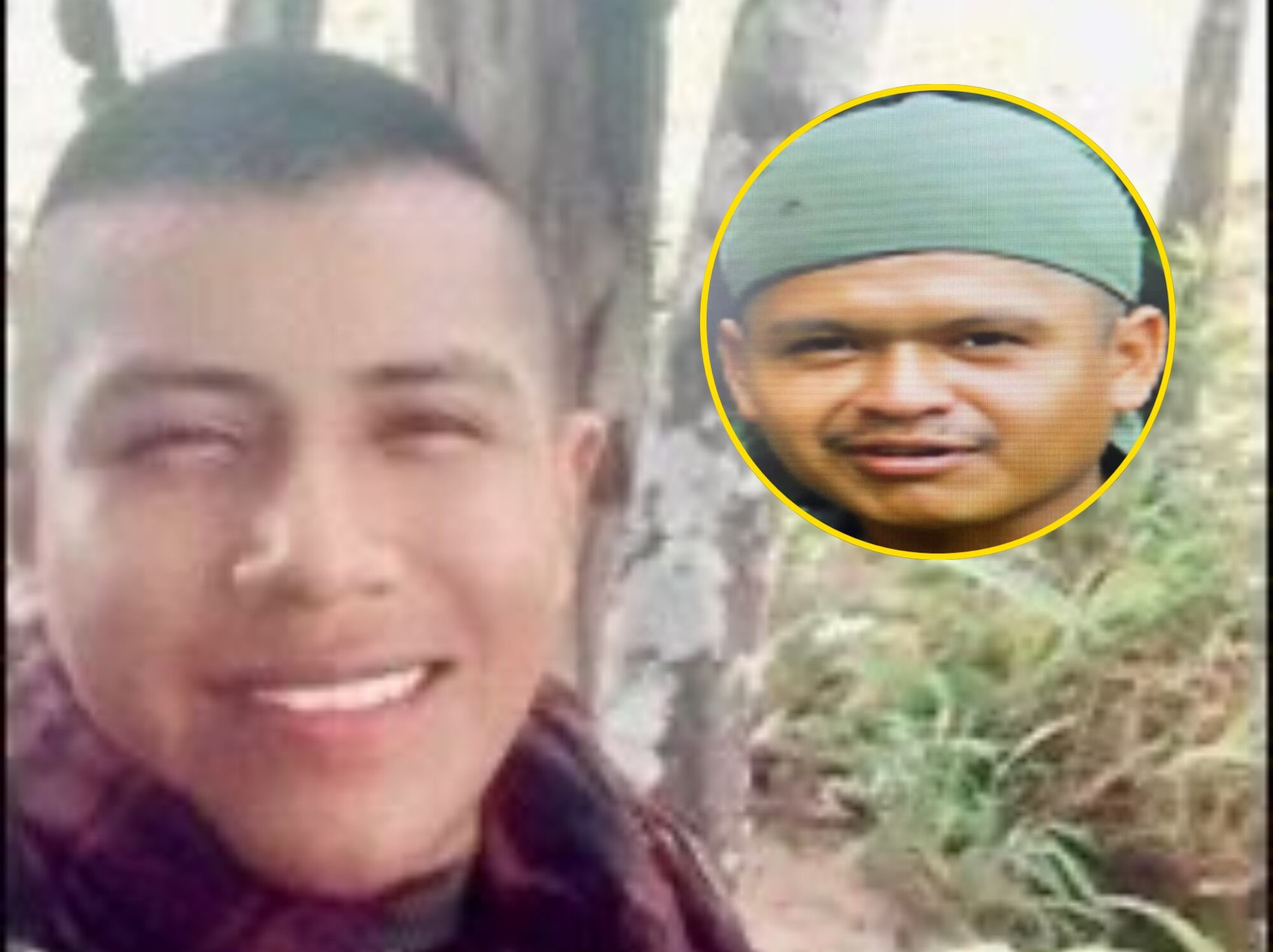 Alias 'Jimmy' y alias 'Dumar'. Fotos: Suministrada / MinDefensa