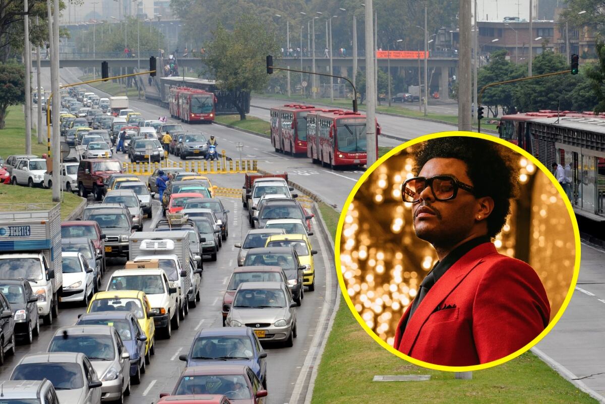 Cierres viales The Weeknd | Fotos: Colprensa y GettyImages