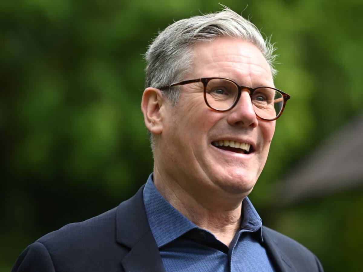 Starmer llegó al palacio de Buckingham para ser nombrado nuevo primer ministro por el rey