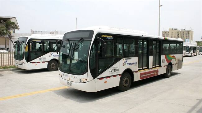 A partir del 1 de febrero de 2021 en Barranquilla la tarifa del transporte público colectivo, TPC, y transporte público masivo ,TPM, subió $100. Foto: Colprensa
