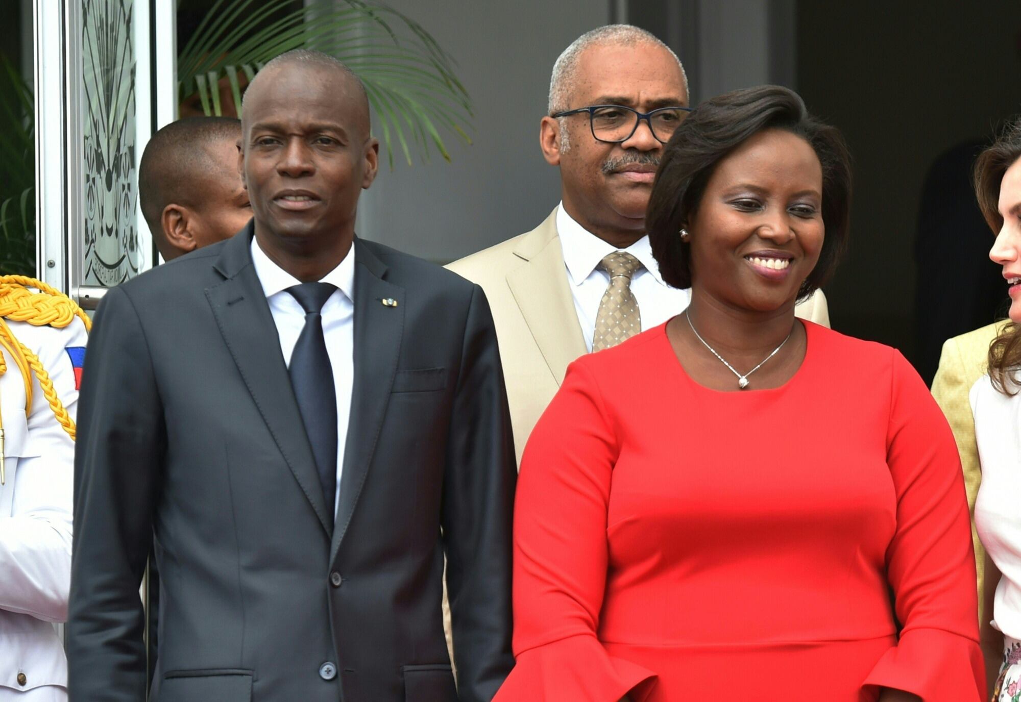 Fallecido presidente haitiano, Jovenel Moïse y su viuda, Martine Moïse | Foto: Gettymages