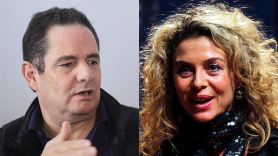 Germán Vargas Lleras y Margarita Rosa De Francisco. Foto: Colprensa - Sergio Acero / Mauricio Alvarado