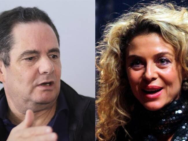 Germán Vargas Lleras y Margarita Rosa De Francisco. Foto: Colprensa - Sergio Acero / Mauricio Alvarado