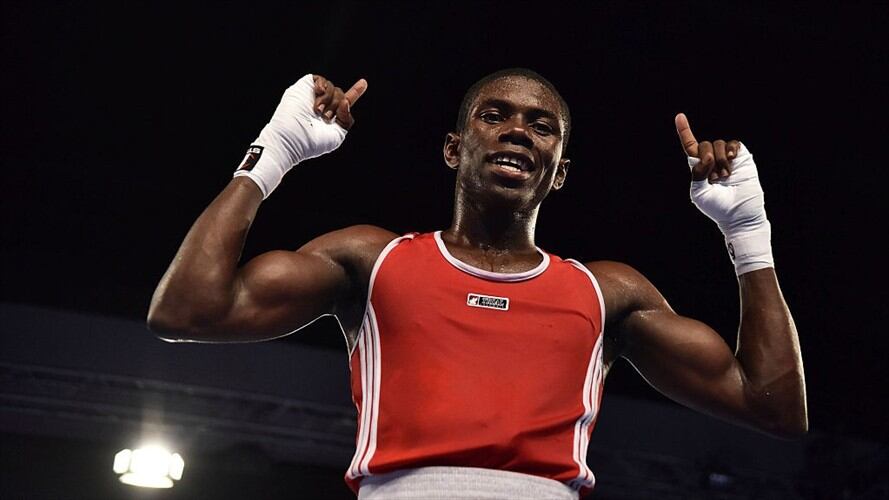Yuberjen Martínez, boxeador colombiano. Foto: Getty Images