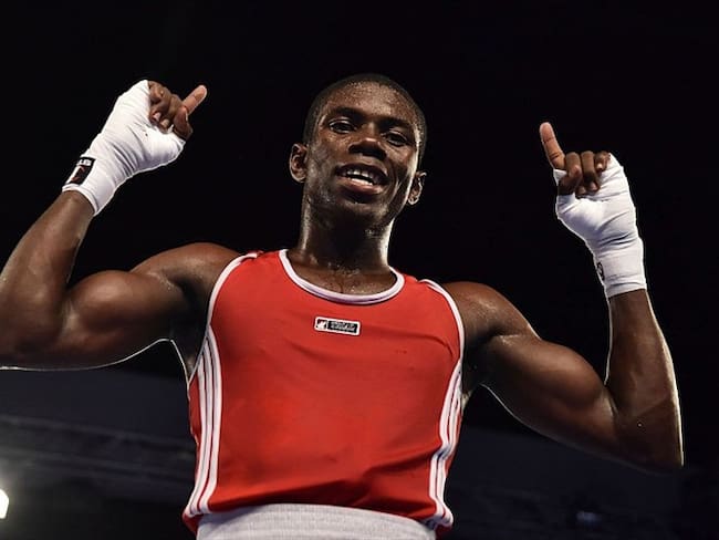 Yuberjen Martínez, boxeador colombiano. Foto: Getty Images