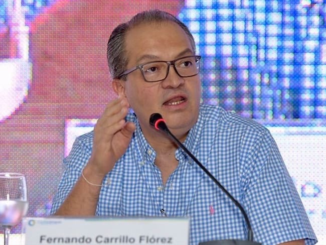 Fernando Carrillo hizo un fuerte llamado a los parlamentarios que no voten la JEP. Foto: Colprensa