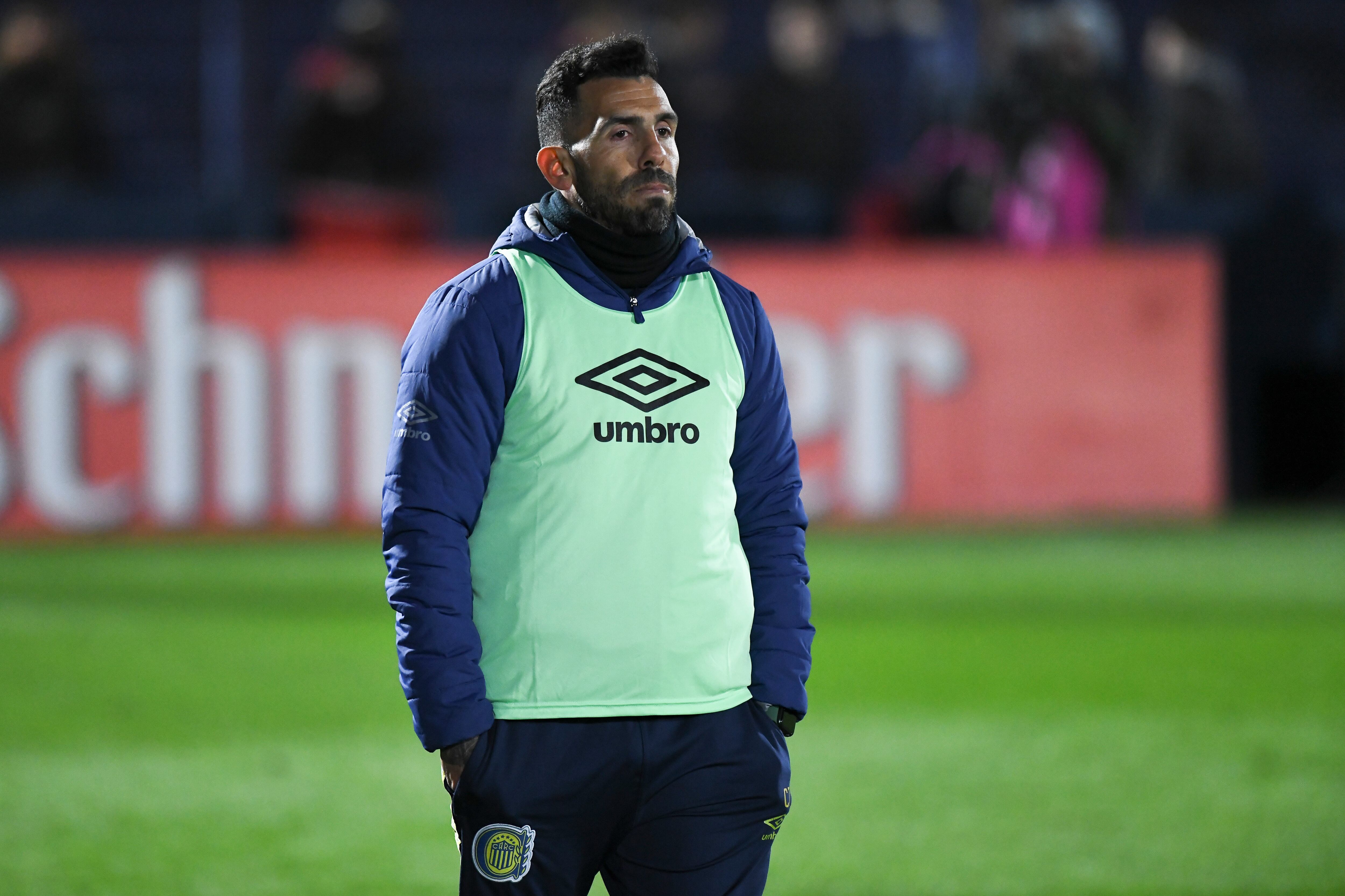 Carlos Tevez, entrenador de Rosario Central. (Photo by Rodrigo Valle/Getty Images)