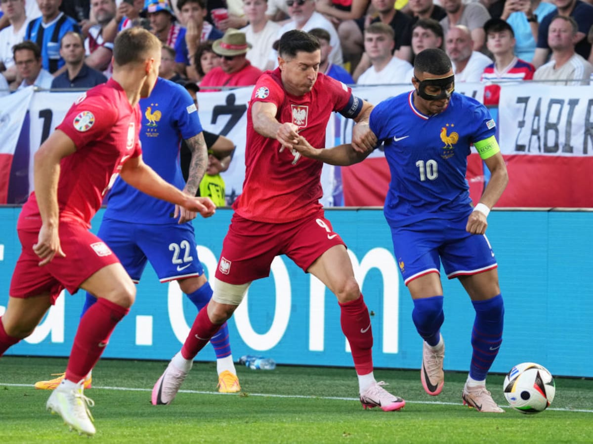 Francia empató 1-1 con Polonia y aseguró el segundo lugar en el grupo D de la Eurocopa