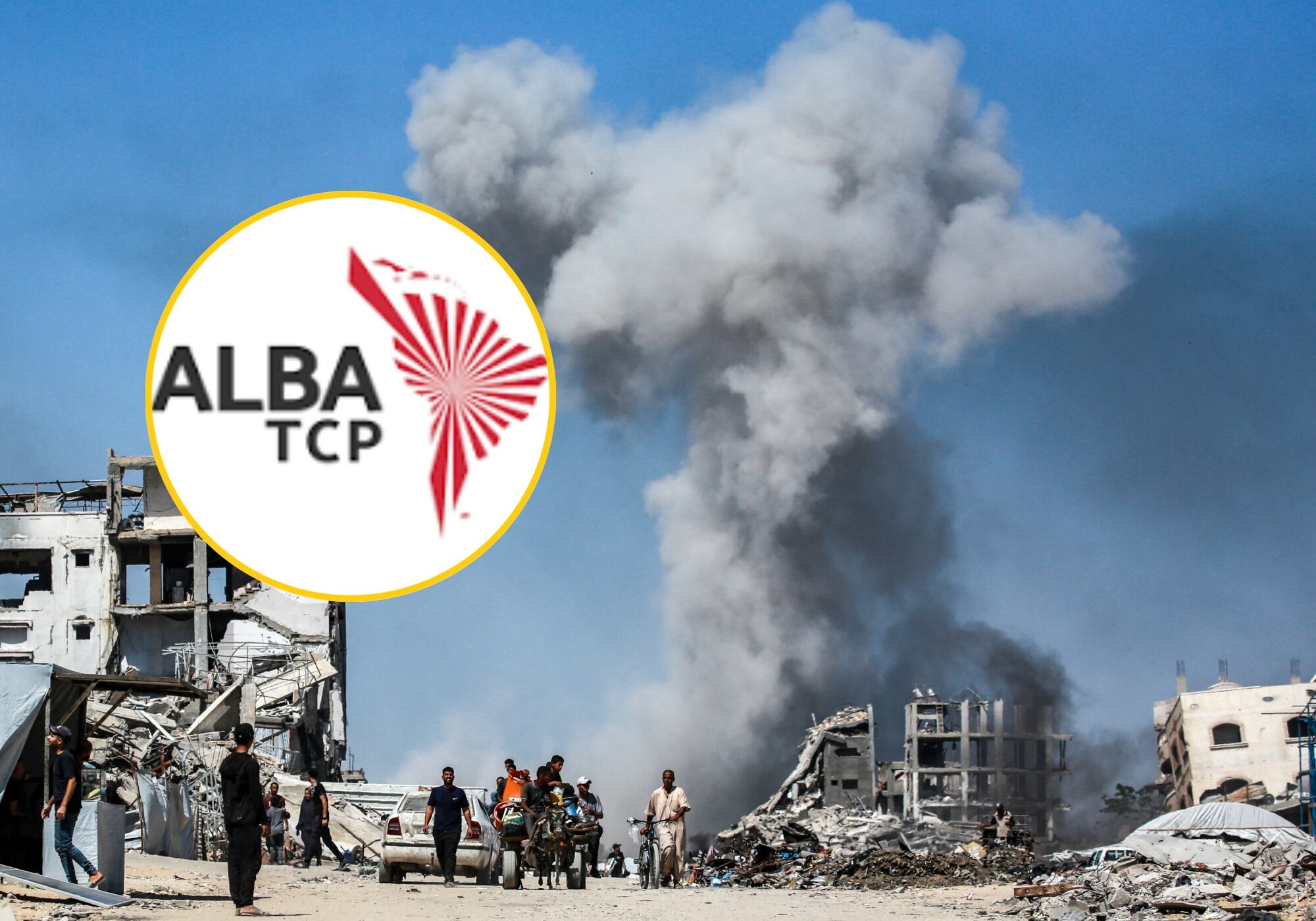 ALBA aseguró que la paz verdadera en Gaza solo será posible cuando cese toda forma de ocupación. Foto: Getty Images.