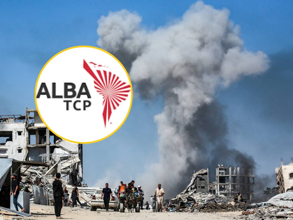 ALBA aseguró que la paz verdadera en Gaza solo será posible cuando cese toda forma de ocupación