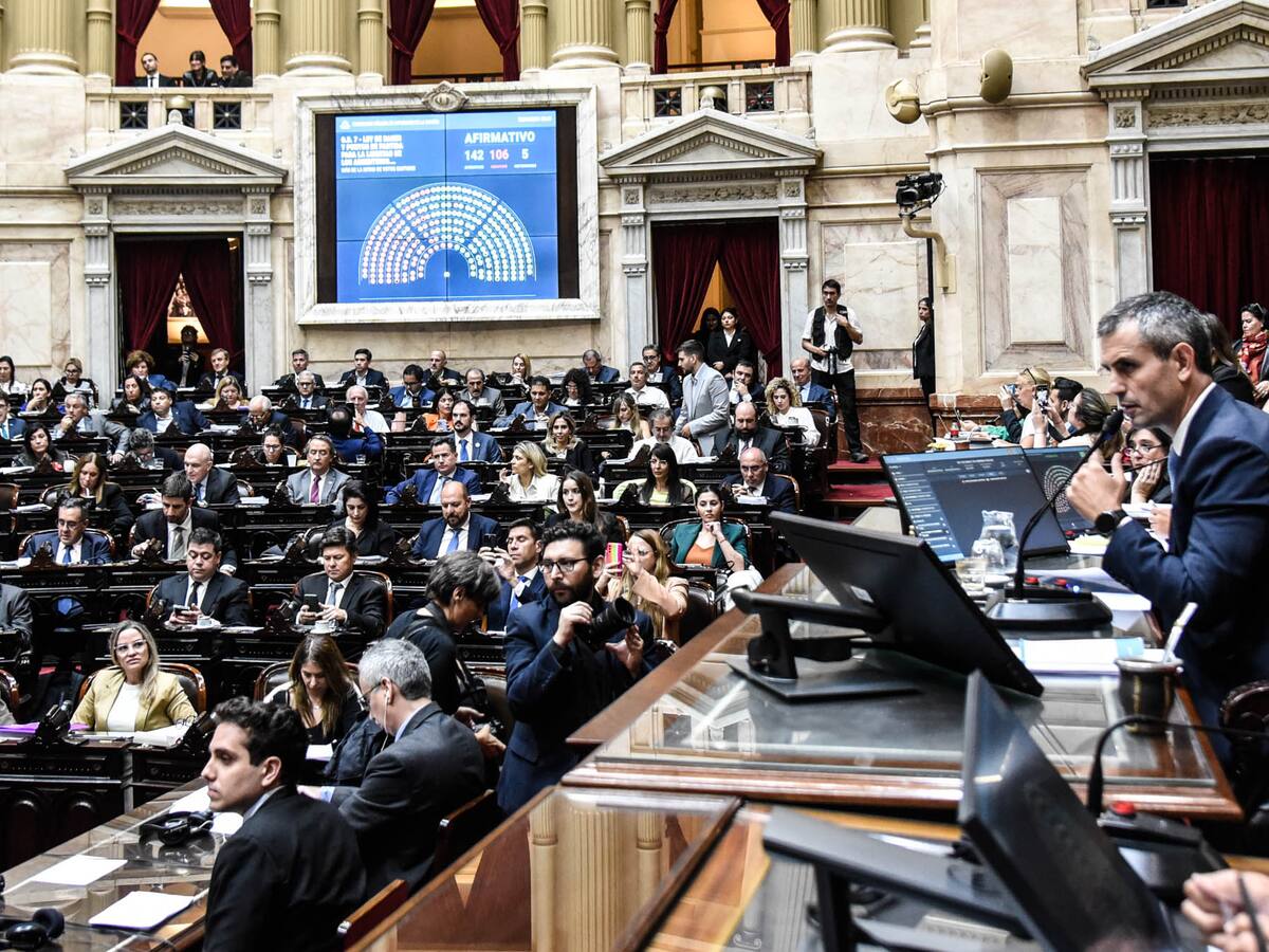 El Congreso argentino aprueba la ‘ley ómnibus’, proyecto estrella de Milei