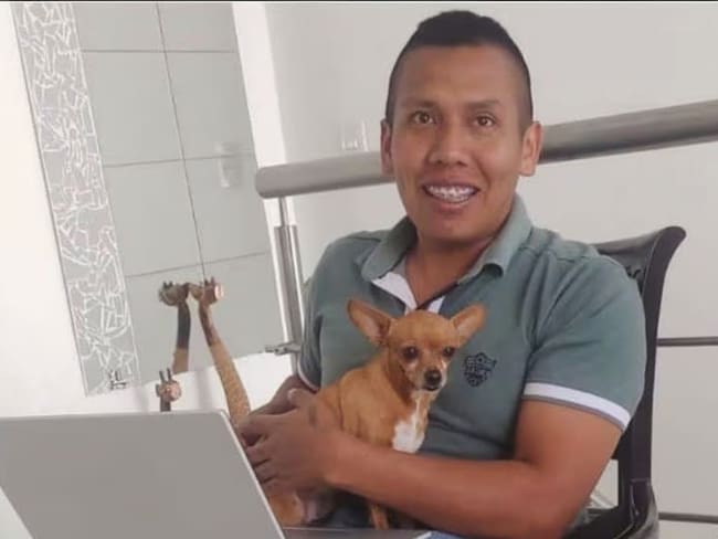 Estudiante secuestrado en el sur del Cauca. Crédito: Red de Apoyo Cauca.