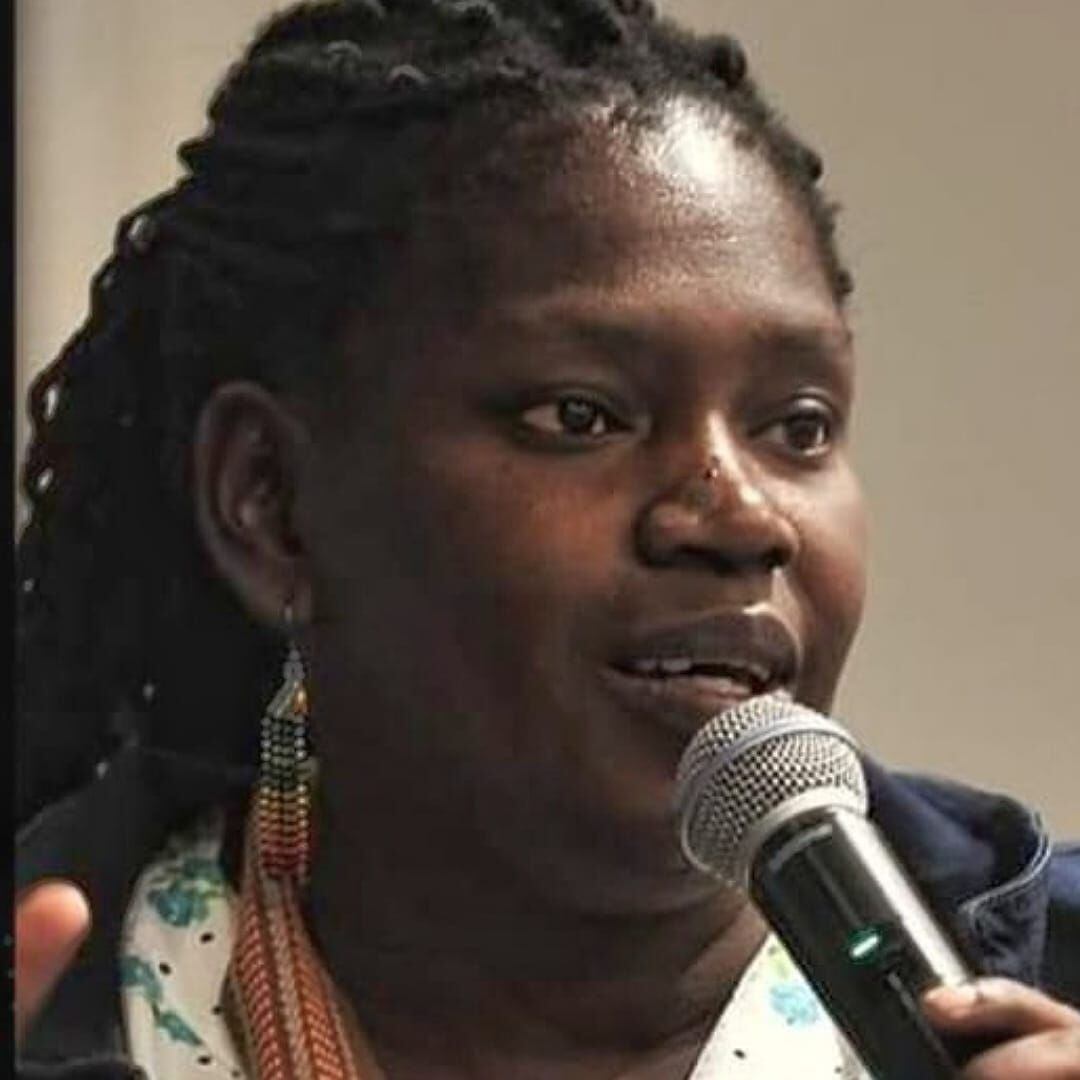 Rosana Mejía, víctima de atentado con disparos y constantes amenazas. Crédito: Aconc.