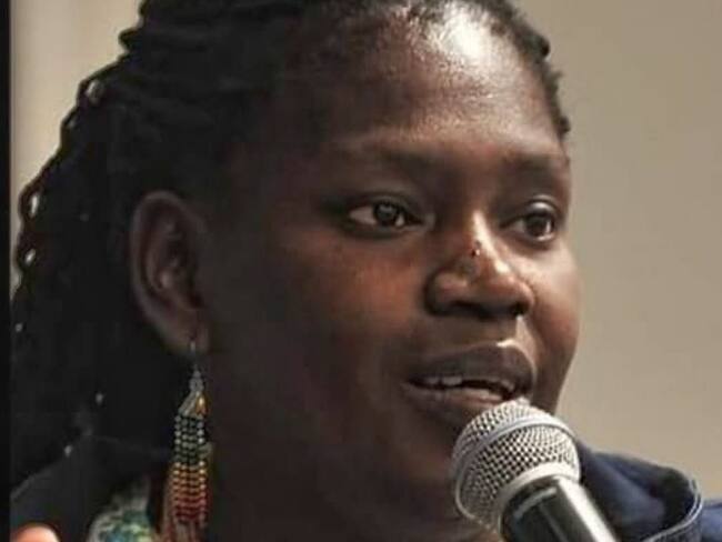 Rosana Mejía, víctima de atentado con disparos y constantes amenazas. Crédito: Aconc.