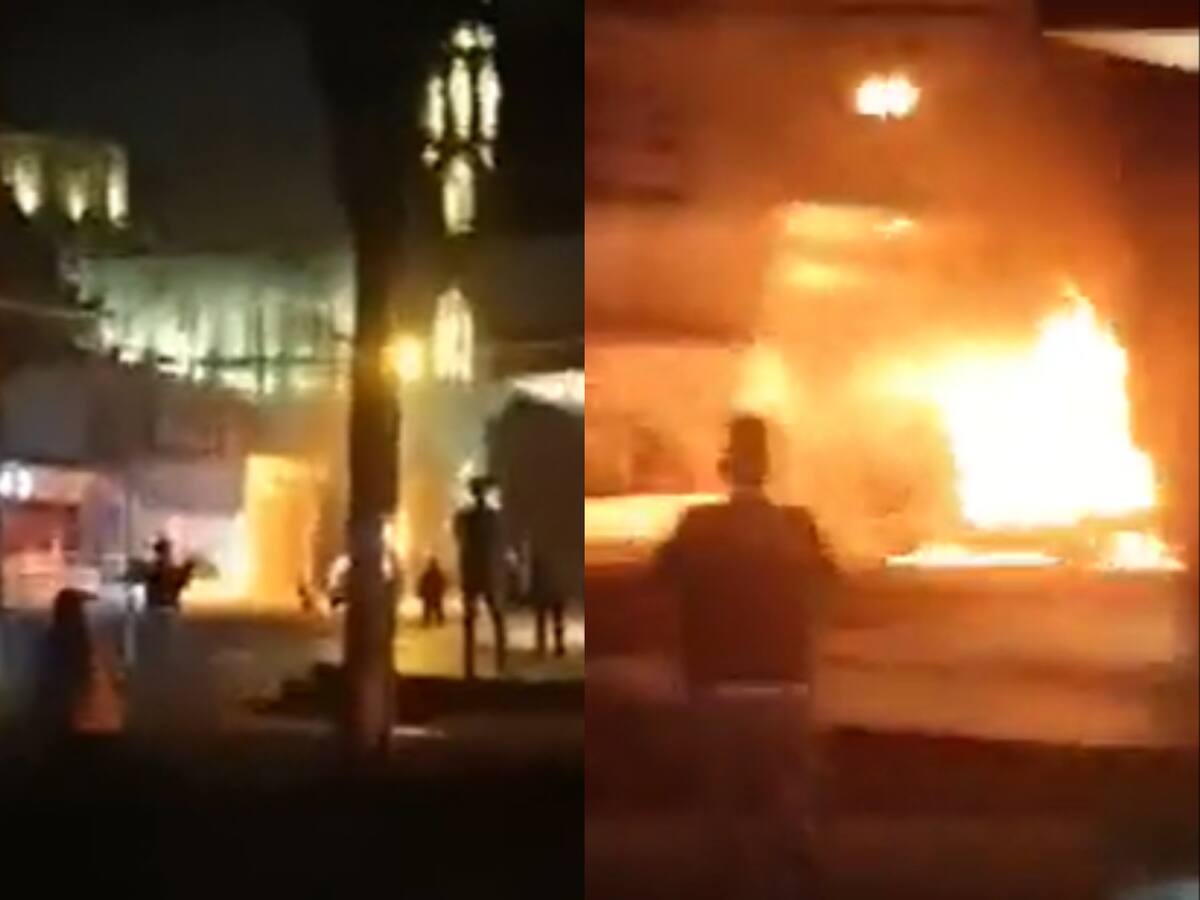 VIDEO: Reportan explosiones y vehículos incendiados en centro de Quito, Ecuador