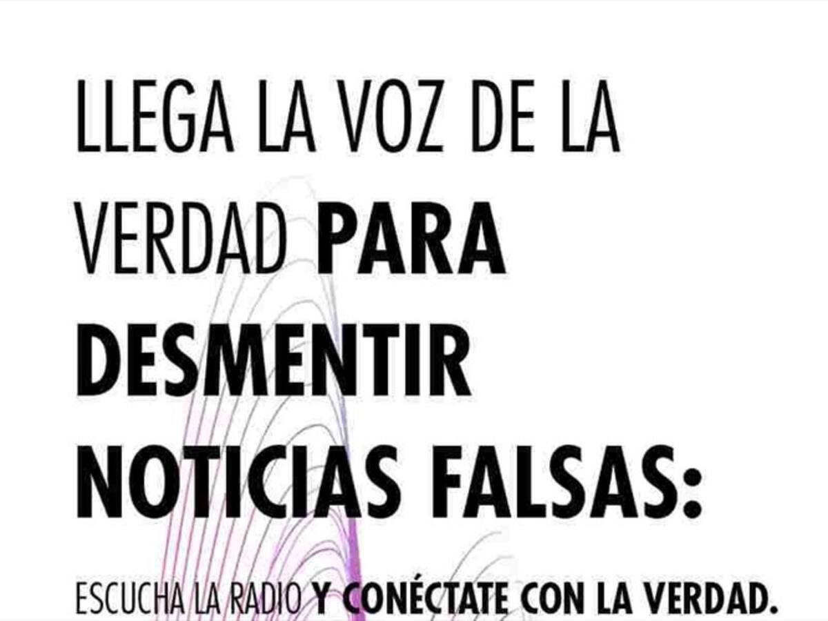 Vera, la campaña radial creada para desmentir noticias falsas
