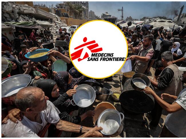 Alarmante revelación de Médicos Sin Fronteras sobre niños y mujeres embarazadas en Gaza. Foto: EFE.