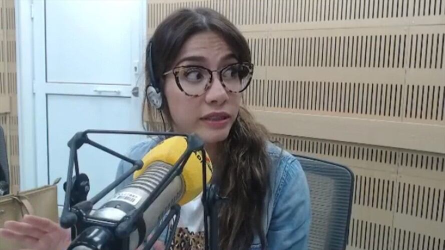 Catherine Juvinao en La W . Foto: La WCon Vicky Dávila