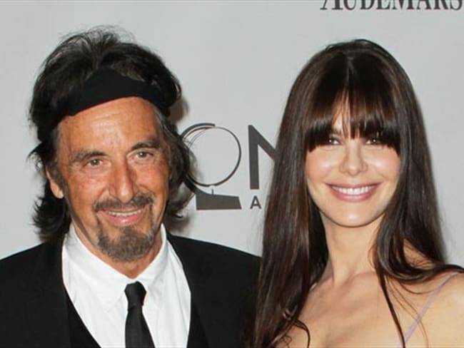 Al Pacino y Lucila Polak. Foto: Bang Media