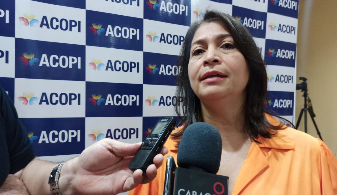 Archivo de referencia, Rosmery Quintero, presidenta de Acopi./ Caracol Radio