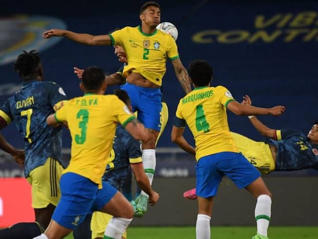 Selección Colombia vs Brasil. Créditos: Getty Images