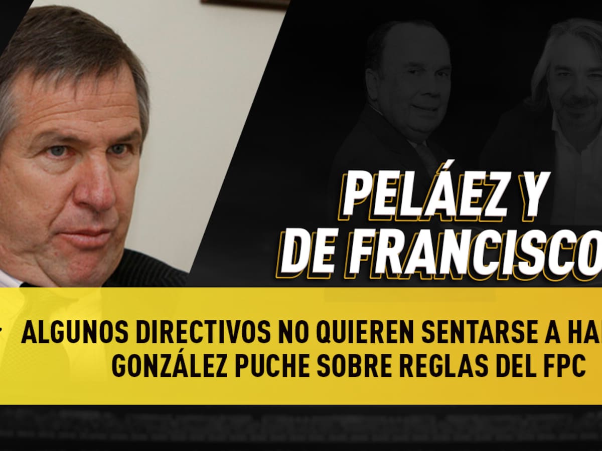 Escuche aquí el audio completo de Peláez y De Francisco de este 22 de julio