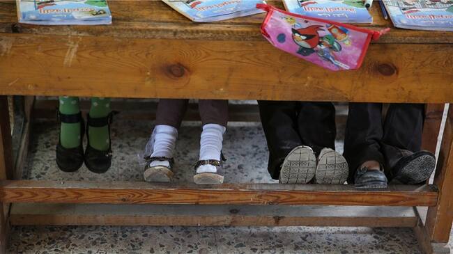 Las escuelas venezolanas se quedan sin alumnos y sin maestros. Foto: Agencia Anadolu
