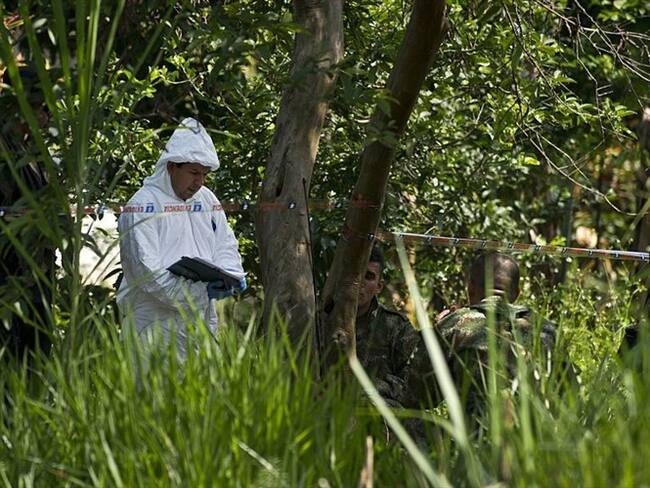 Los cuerpos de los ciudadanos, cuyas edades oscilan entre los 25 y los 35 años de edad, no han sido identificados. Foto: Getty Images
