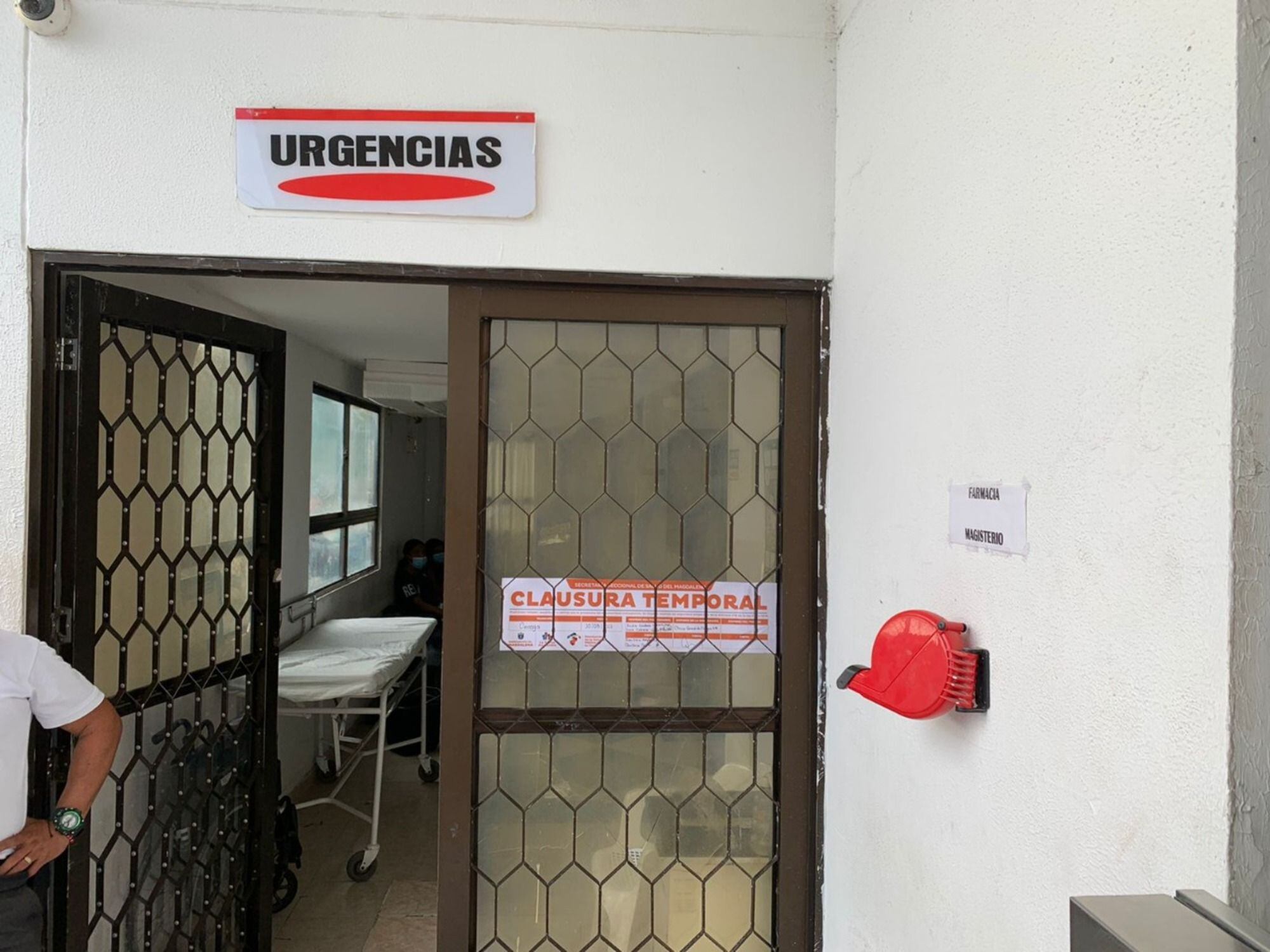 Cierre temporal de la clínica/ Gobernación del Magdalena