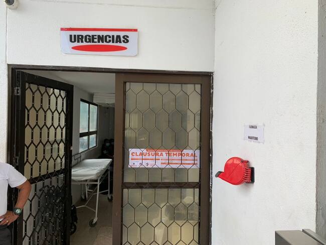 Cierre temporal de la clínica/ Gobernación del Magdalena
