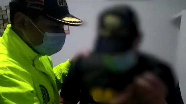 Rescate en Cali de comerciante secuestrado. Foto: Policía