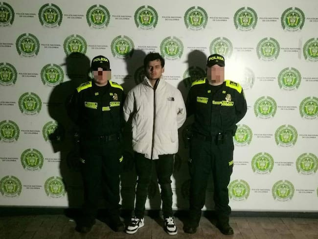 Capturado alias 'Chacal'. Foto: @PedroSanchezCol