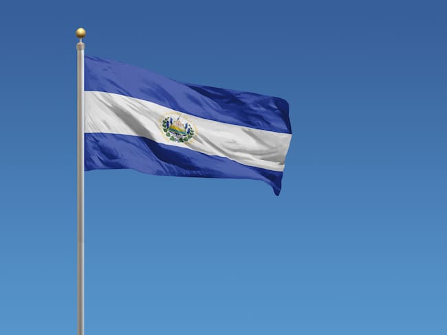 Bandera de El Salvador imagen de referencia. Foto: Getty Images.