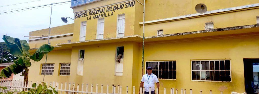 Cárcel La Amarilla de Lorica. Cortesía Defensoría del Pueblo.